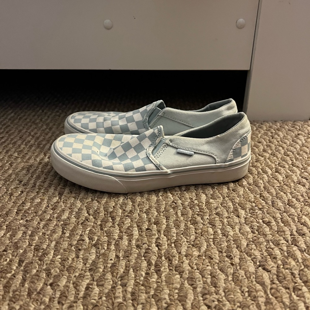 checkered vans